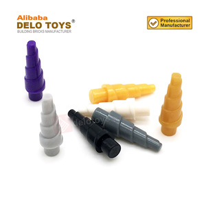 Giocattoli DELO fai da te <span class=keywords><strong>blocchi</strong></span> di plastica alla rinfusa mattoni ABS animale gelato, parte del corpo corno, unicorno/89522 <span class=keywords><strong>a</strong></span> <span class=keywords><strong>spirale</strong></span> (NO. 34078) - Product Image 2