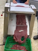 Mesin Pemotong Daging Sapi Shawarma Listrik Baru dari Pabrik, Baja Anti Karat, Pisau Pemotong Kebab dan Daging Panggang, Pemotong Segar untuk Shawarma