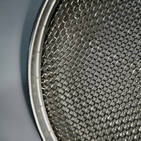 Tamis de laboratoire standard en acier inoxydable 304 de qualité alimentaire, tamis en maille tissée de 2 mm