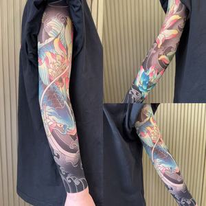 Manica Elastica per Tatuaggi Floreali, Resistente ai Graffi e Protezione Solare, per Uomo e <span class=keywords><strong>Donna</strong></span>, Ideale per Viaggi e Attività all'Aperto - Product Image 5