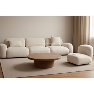 Modern Cozy Minimalist Wood Bedroom Furniture Set with Customized <b>Storage</b> and Tufted Design for Apartment and Hotel Use - Product Image 2