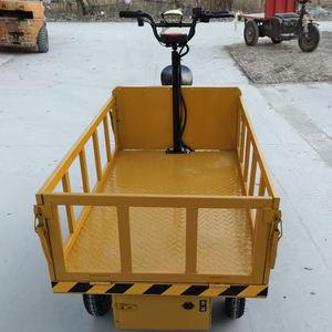 Chariot à plateau plat multifonctionnel électrique à haute capacité de charge, nouvelle technologie, vente en gros d'usine automatique, chariot à outils de jardin - Product Image 2