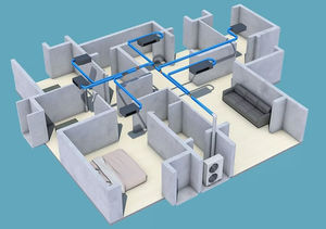 Sistema de Aire Acondicionado Central VRF/HVAC de 36000 BTU/48000 BTU, Aire Acondicionado Multizona para Oficina y Hogar - Product Image 4