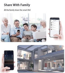 Australia Estándar AU Panel de vidrio Smart Touch Switchgear Socket SAA Aprobación Tuya Smart Wifi Controlado Puntos de alimentación dobles - Product Image 5