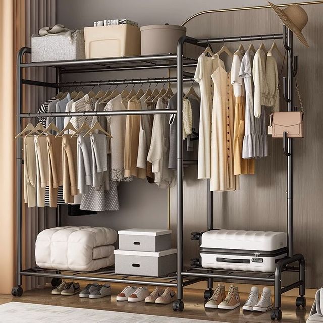 Hot Sale Clothes Mobile Hanger New Style Clothes Racks Rails Hanger Rack Bar for Clothes
