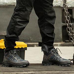 Chaussures <span class=keywords><strong>de</strong></span> sécurité professionnelles antidérapantes, anti-perforation, respirantes, avec embout en acier, pour hommes et femmes, été-automne - Product Image 4