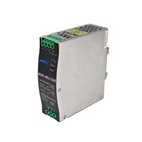 Catu Daya Switching DIN Rail Industri Output Tunggal 120W NDR-120-24 24V 5A 6.25A PSU Kabinet Kontrol