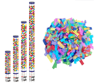 Canon à Confettis Colorés Écologique pour Fête d'Anniversaire, Mariage, Événement, Célébration – Sûr, Sans Feu, Facile à Nettoyer – Fournitures de Fête