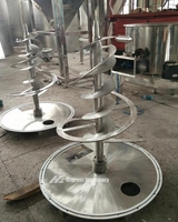 Mélangeur à double vis écoénergétique en acier inoxydable, automatique, pour aliments, sucre, poudre, ail, oignon, amidon, équipement d'homogénéisation