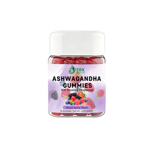 Hot Sale Ashwagandha Gummies Helps Relaxation and Improve Sleep Quality Natural <b>Herbal</b> <b>Supplements</b> Gummies - Product Image 1