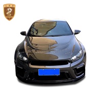 Kit de carrosserie pour volkswagen Frp, pare-chocs avant, larges ailes évasées, Style aspac, Kit de carrosserie