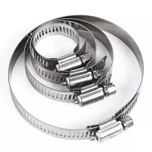 Stainless Steel Hose Clamp High Torque Metal Hose Clamps Heavy Duty Clamp