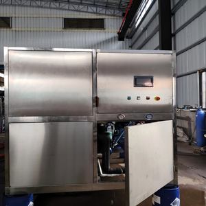 Macchina per Ghiaccio Quadrato Snowland da 10 Tonnellate in Acciaio Inox, Raffreddamento Diretto per la Conservazione della Freschezza, Attrezzatura per Raffreddamento Bevande - Product Image 2