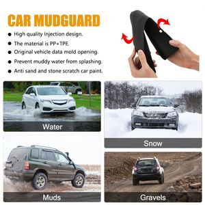 LUMA, Oferta en Accesorios Exteriores para Auto, Guardabarros de PP para Nissan Navarre Frontier 2005-2016 - Product Image 6