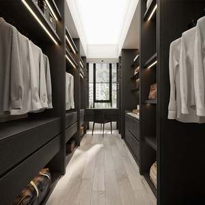 SANTOPOVA 2024 Armoires intégrées Meubles de chambre à coucher Armoires en MDF pour la conception de chambres à coucher Armoire à portes coulissantes - Product Image 1