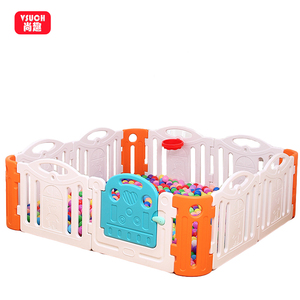 Anti-estática juegos niño interior parque con bebé juego cerca de esgrima - Product Image 1