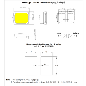 BMTC 36V 1W 3000K 4000K 6500K 1W 2835 (R), 1W, 2 W, 1W, 1W, 1W, 2, 1, 2, 1, 1, 2, 1, 2, 1, 2, 1, 1, 2, 1, 2, 1, 2, 1, 2, 1, 1, 2 - Product Image 5