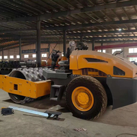Compacteur haute puissance 8 tonnes-12 tonnes Rouleau de route à pneu fourni en usine 0.3t-1.5t Double équipement de construction Pompe moteur