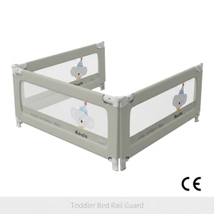 Barrière de protection anti-chute pour lit d'enfant avec tissu Oxford respirant pour les tout-petits - Product Image 5