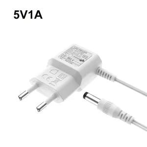 Duvara monte Intertek dikey adaptörü 12V 0.5A 6W CE sertifikalı ab standart fiş AC DC güç adaptörü duvar şarj için bebek Monit