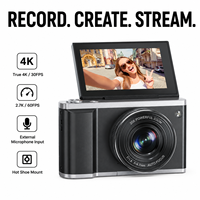 Fournisseur ODM d'appareils photo numériques et de jeux vidéo, appareil photo 96MP avec autofocus, écran CMOS, prêt pour la photographie de voyage, les événements familiaux et les débutants