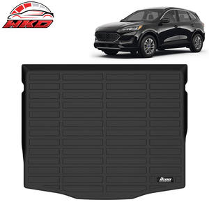 Alfombrilla moldeada en 3D para maletero trasero, compatible con Ford Escape 20-25, para todo tipo de clima - TPE - Product Image 1