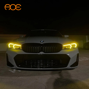 Para <span class=keywords><strong>BMW</strong></span> 3 Series <span class=keywords><strong>2023</strong></span> 2024 G20 G28 faro láser CSL módulo DRL amarillo con disipadores de calor de aluminio - Product Image 5