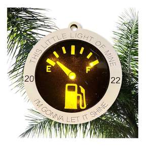 Ornamento de luz de Gas 2022, bajo precio de combustible o gas, ornamento de Navidad iluminado de esta pequeña luz de la mina, 2022 - Product Image 1