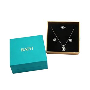 Delicada Caja de Regalo para Joyería, Ideal para Anillos de Compromiso y Empaque de Joyas de Boda - Product Image 1