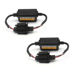 อุปกรณ์เสริมรถยนต์ XOVY ชุดไฟหน้า LED H13 พร้อมคาปาซิเตอร์ Canbus Decoder สายต่อขจัดสัญญาณเตือน - Product Image 4