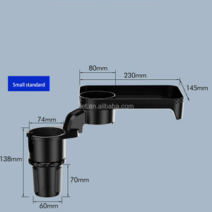 Porte-gobelet multifonctionnel 360 pour voiture, porte-gobelet en silicone, table, plateau alimentaire pour voiture - Product Image 3