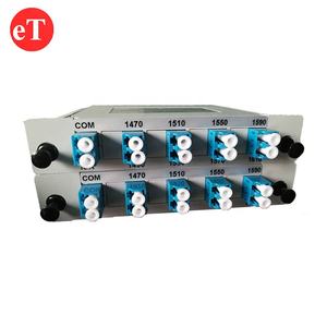 <span class=keywords><strong>16CH</strong></span> 16 채널 1260 ~ 1620nm LC/UPC LGX 박스형 카세트 WDM 필터 장치 파이버 멀티플렉서 OADM Mux 디럭스 모듈 CWDM - Product Image 3