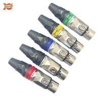 Connecteur XLR 3 broches pour microphone, amplificateur, caméra, prise audio, connecteur XLR