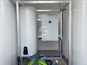 Remolque de Baño Portátil con Diseño Moderno, Muy Popular, Personalizable, con 1 Inodoro y 4 Duchas - Product Image 6