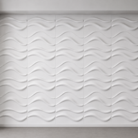Panel de Pared de PVC con Relieve Enmarcado, Revestimiento de Pared de Lujo para Hoteles WYRAX