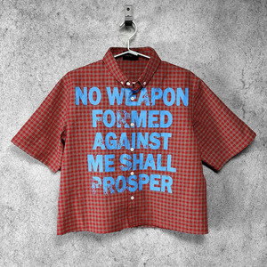 Mùa Hè Tùy Chỉnh Người Đàn Ông Cắt Polo T-Shirt Boxy Quá Khổ Dtg Ngắn Nửa Tay Áo Flannel Nút Áo Sơ Mi Giản Dị - Product Image 1