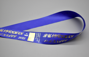 Vàng Ink Foil cho satin in ấn tùy chỉnh máy đánh chữ máy dập nóng máy in giấy bạc Ribbon - Product Image 3