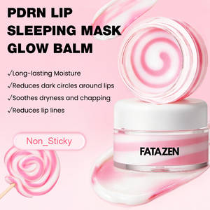 FATAZEN Soin des lèvres Anti-sécheresse Baume nourrissant hydratant Blanchissant la peau Marshmallow Niacinamide PDRN Masque de nuit pour <span class=keywords><strong>les</strong></span> lèvres - Product Image 3