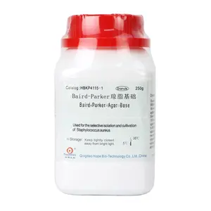HBKP4115 Baird Parker Agar Base Used for the selective isolation and cultivation of Staphylococcus aureus Culture Medium