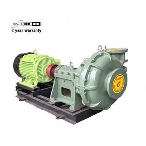 Pompe à boue horizontale à revêtement céramique avec roue en alumine pour la désulfuration des gaz de combustion et les résidus miniers - Product Image 1