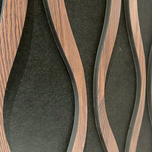 AKUPANEL fonoassorbente della parete del <span class=keywords><strong>pannello</strong></span> di legno acustico per i pannelli di parete della lamella della scuola - Product Image 3