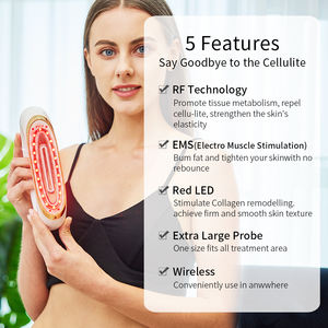 3 في 1 جهاز تنحيف الجسم بالحرارة ، وتنحيف الوجه والجسم ، وتشديد الجلد ، والضغط على الساق وفقدان الوزن ، جهاز التيار الصغير - Product Image 4