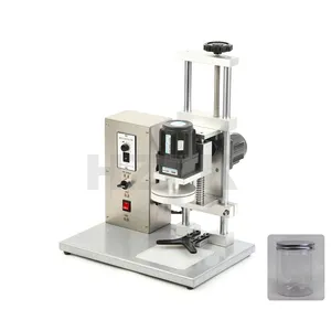 HZPK DHZ-450B high speed water bottle twist off jar cap closer tightening capping machines