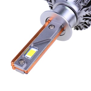 Ampoules de phares LED à double caloduc 6000K 55W, compatibles OEM/ODM d'usine (C6, F2, H1, H4, H7, H11, 9005, 9006, 9012), installation Plug & Play pour éclairage automobile - Product Image 3