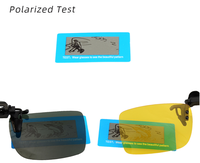 Lunettes de soleil polarisées de pêche, lunettes de pêche pour la myopie, lunettes de sport pour la conduite, lunettes de Vision nocturne à Clip