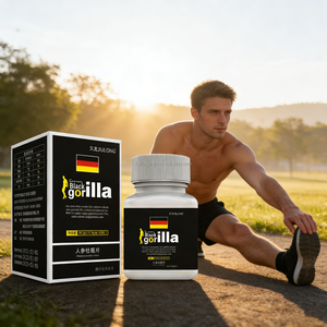 ยาเม็ดเพิ่มพลังสำหรับผู้ใหญ่ แบล็คกอริลลา โกลเด้น คองฟู เยอรมัน แบล็ค คิง คอง แบรนด์ส่วนตัว ผลิตภัณฑ์เสริมอาหารจากธรรมชาติ - Product Image 3