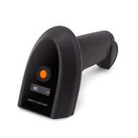 Venta caliente Inalámbrico de mano 1D 2D Lector de código de barras Lectores de código de barras Oem Qr Code Scanner Gun