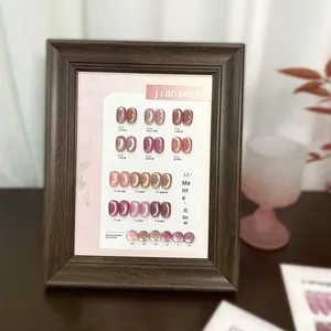 Vernis à ongles gel œil de chat 12 couleurs, prix de gros personnalisé, étiquette privée, gel couleur sur mesure, produits professionnels pour salons de manucure - Product Image 2