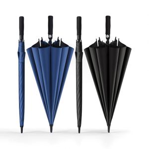 Advertising Custom Oversize Windproof EVA Handle Straight Golf <b>Umbrella</b> With Logo - Product Image 1