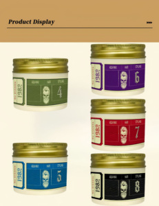 Ready Stock Strong Hold Aqua <strong>Hair</strong> Wax <strong>Gel</strong> for <strong>Men</strong> 125g - Product Image 3